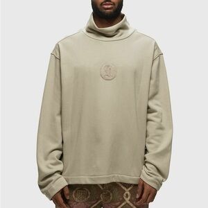 Honor The Gift | Stamp Patch Turtleneck Sweatshirt in Beige Russell Westbrook XL